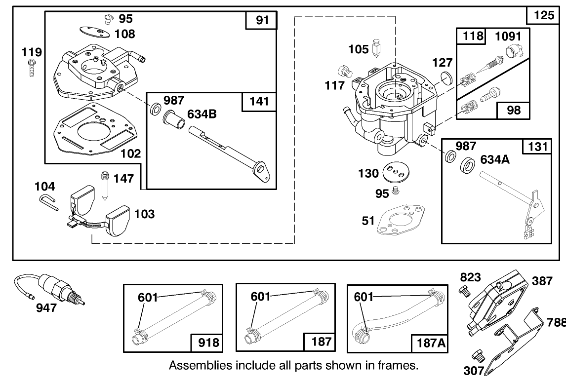 Engine Briggs & Stratton Model 303447-1179-A1