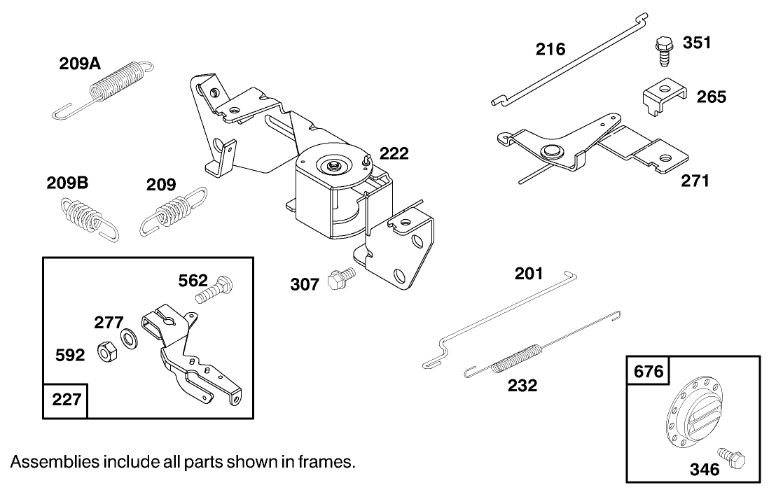 Engine Briggs & Stratton Model 303447-1179-A1