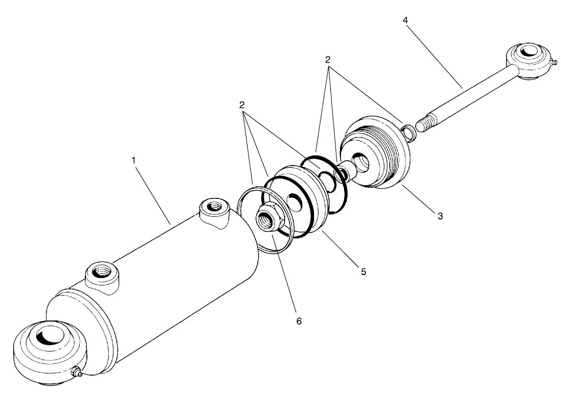 Hydraulic Cylinder No. 76-2070
