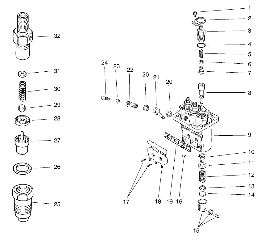 Fuel Injection Pump Assembly