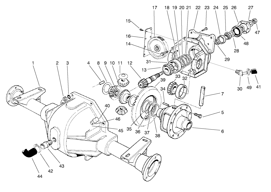 Front Axle Assembly No. 92-2377