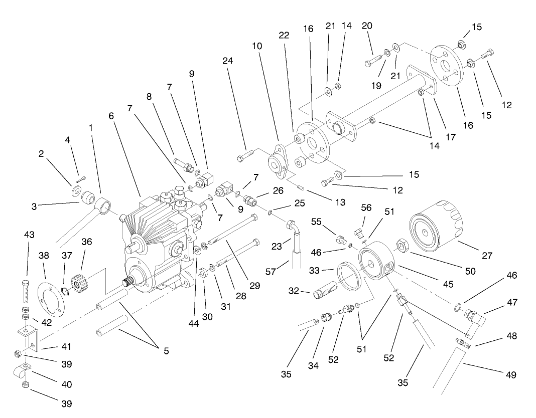 Transmission & Drive Coupling Assembly
