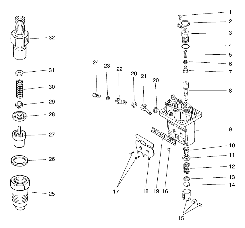 Fuel Injection Pump Assembly