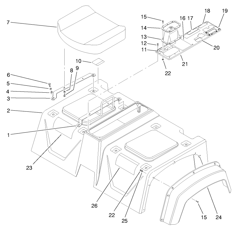 Seat Base Assembly