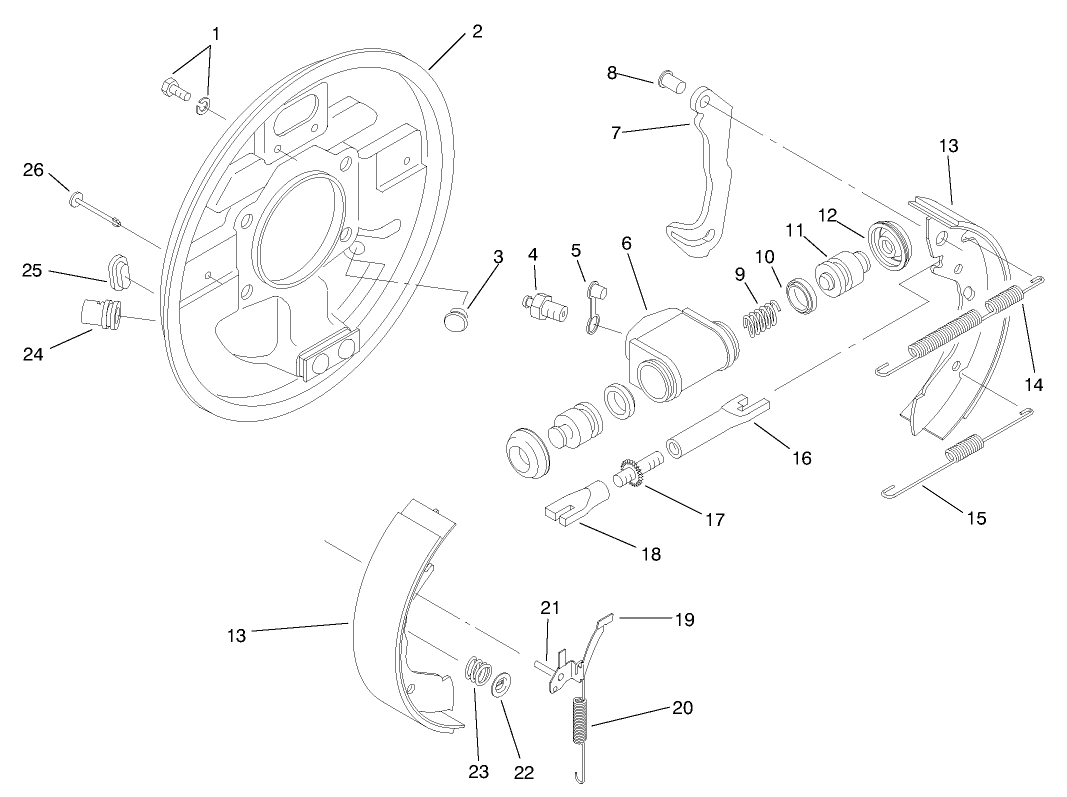 Front Brake Assembly