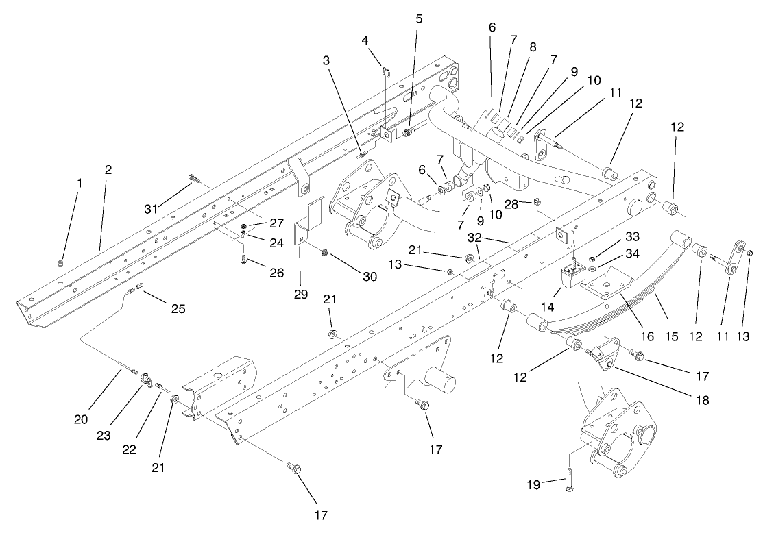 Rear Frame Assembly