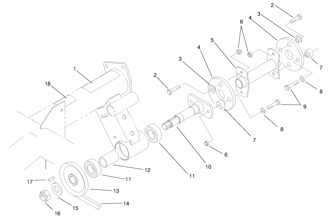 Hydraulic Pump Drive Assembly