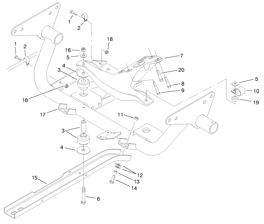 Engine Frame Assembly