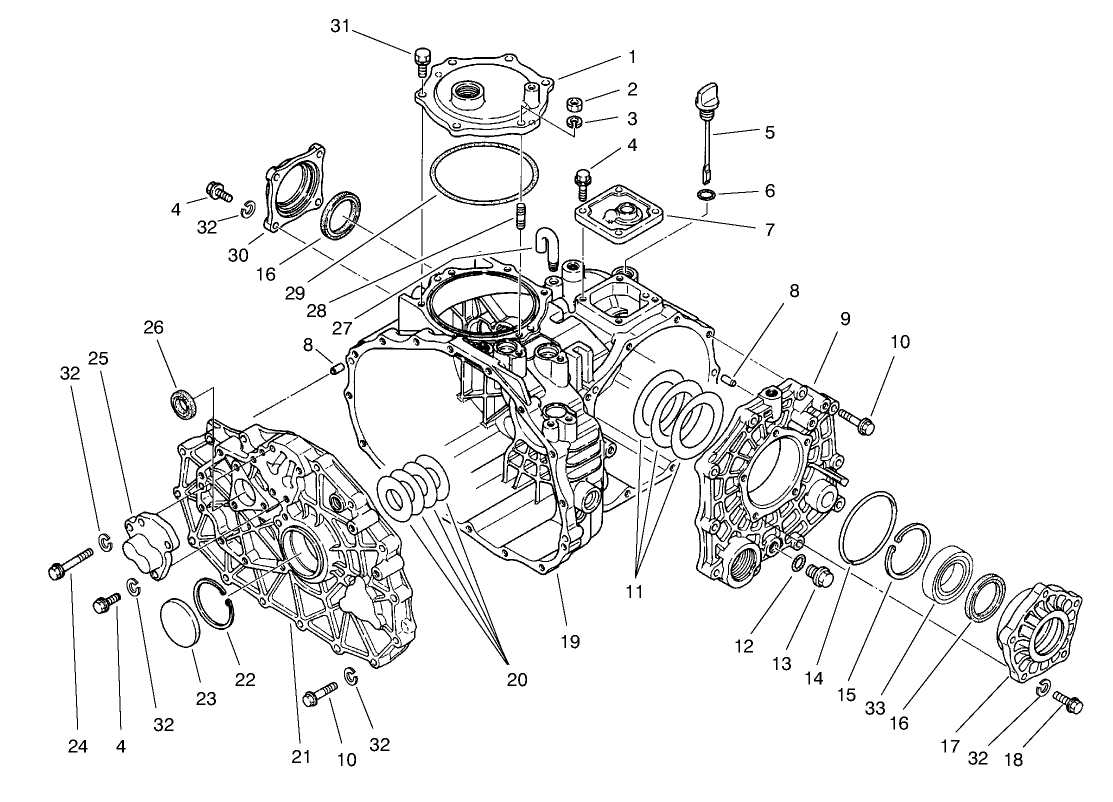 Transaxle Case Assembly