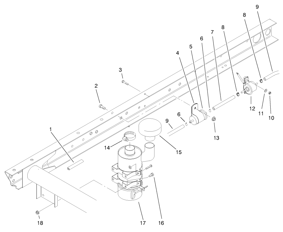 Air Cleaner & Fuel Supply Assembly