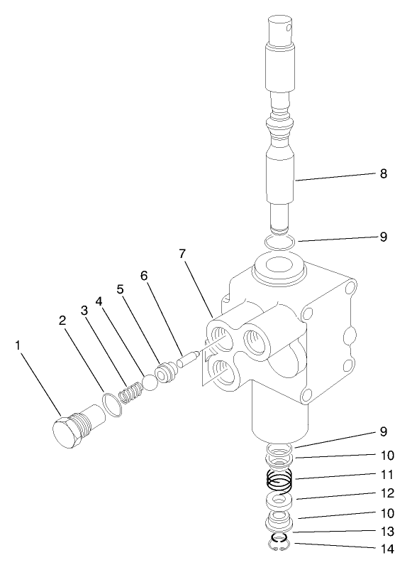 Control Valve Assembly No. 43-1950