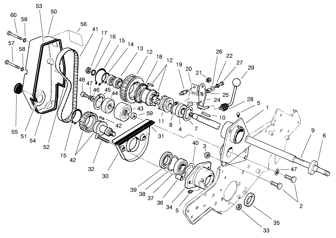Reel Drive Assembly