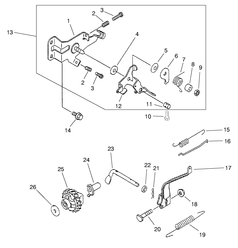 Engine Governor Assembly