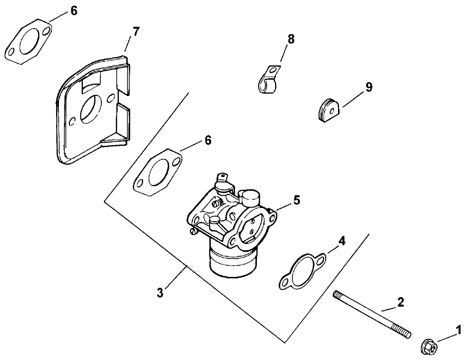 Fuel System-Engine Kohler Model No. C15s Spec 41561