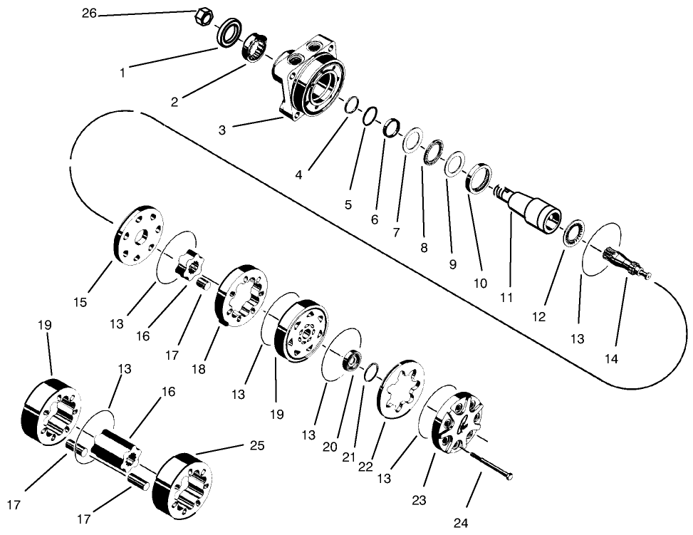 Traction Drive Motor (torqumotor)