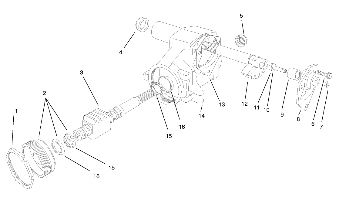 Steering Gear Assembly No. 41-8820