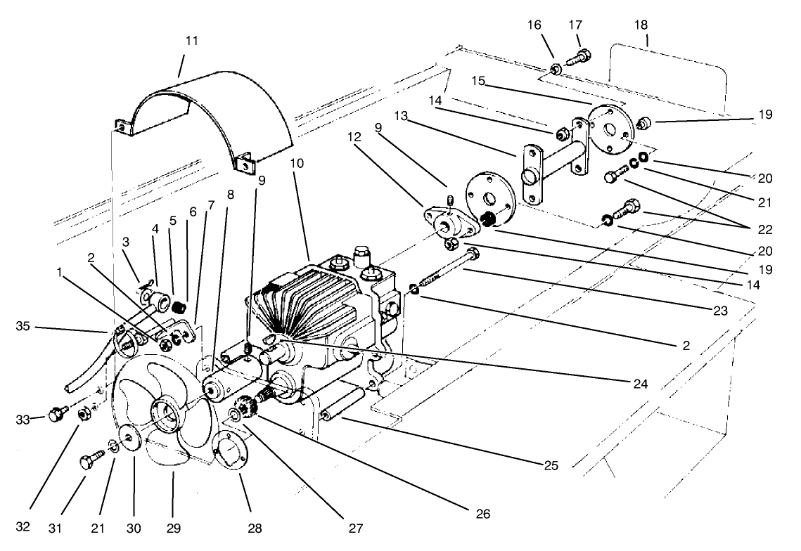 Transmission & Drive Coupling Assembly