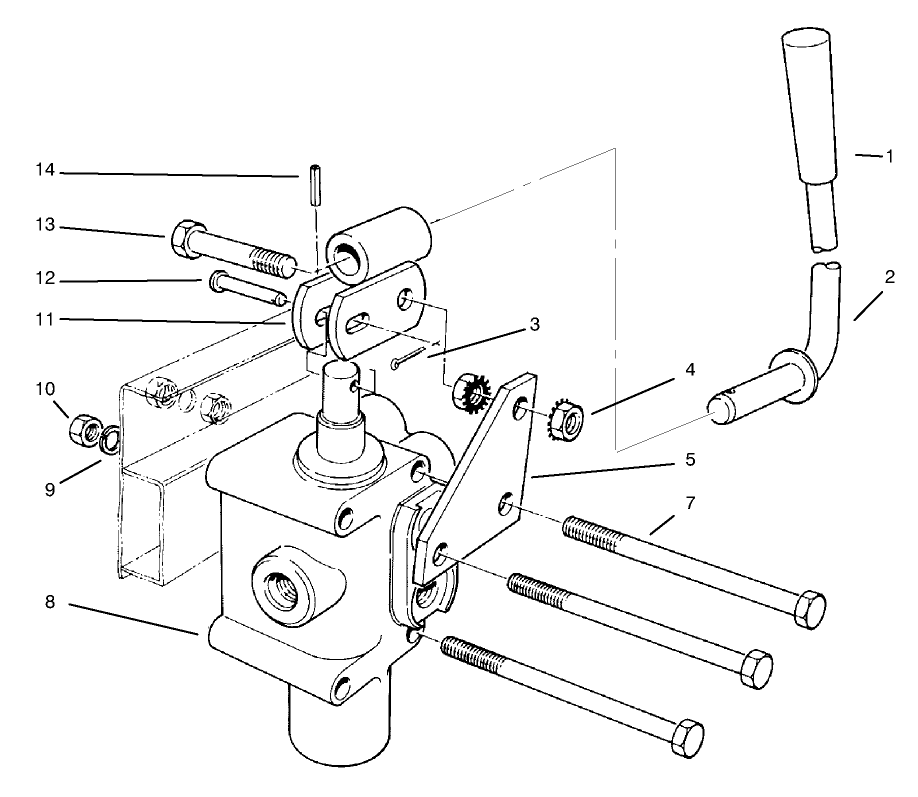 Valve & Lever Assembly