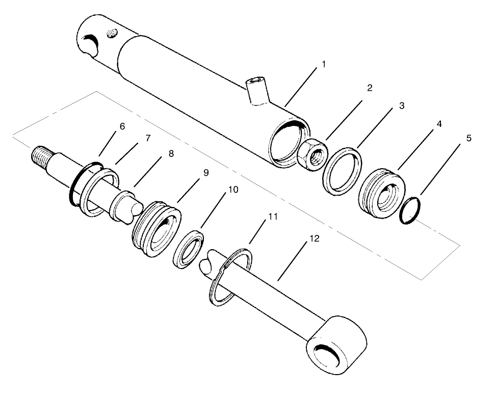 Hydraulic Cylinder No. 68-9700