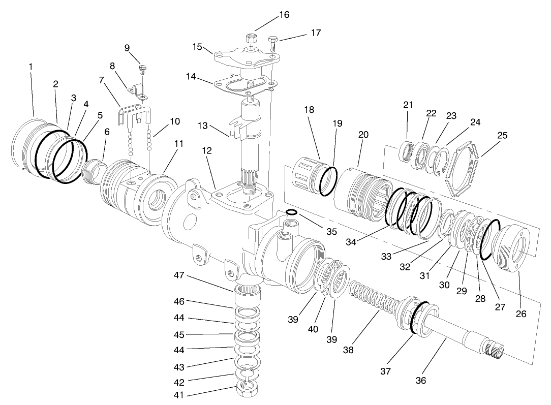 Steering Gear Assembly No. 87-1500
