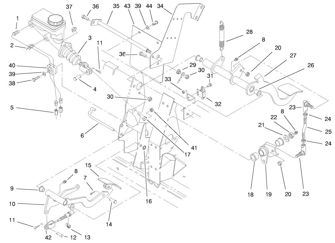 Brake & Accelerator Pedal Assembly