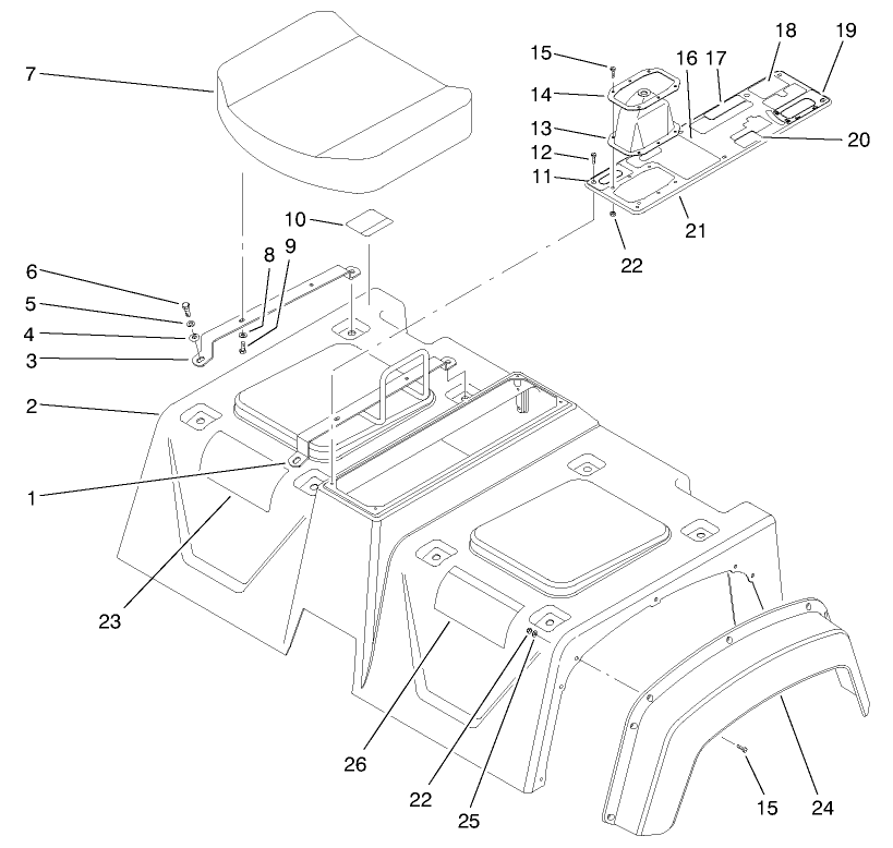 Seat Base Assembly