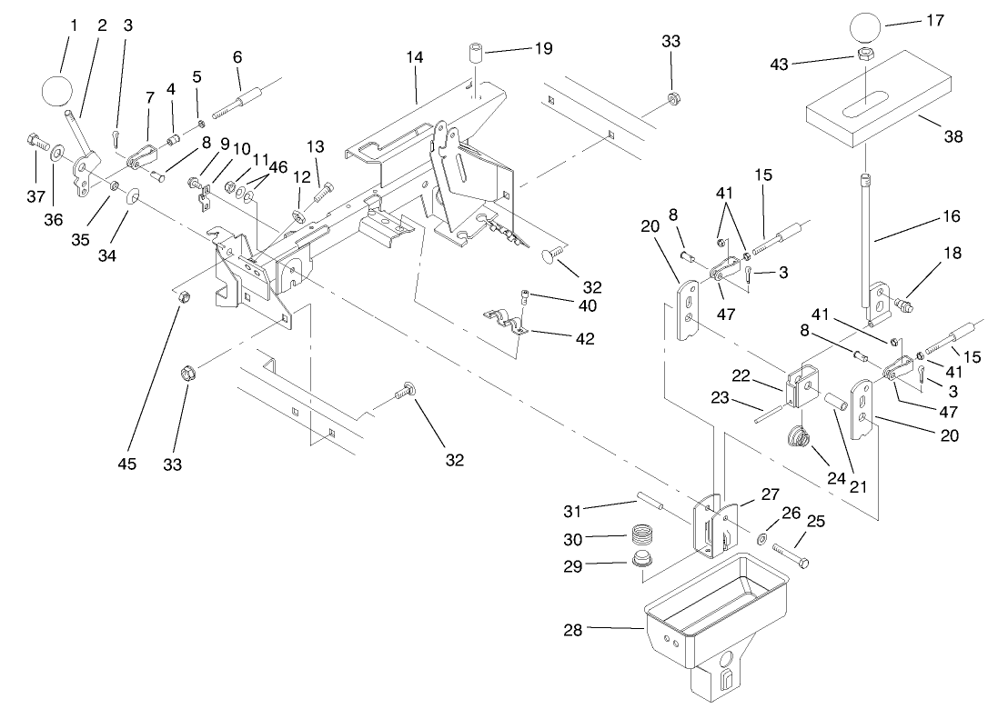Hi-Lo & Shift Lever Assemblies