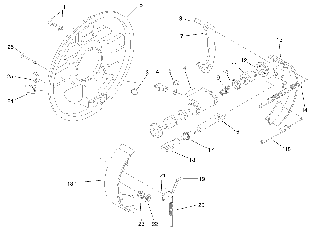 Front Brake Assembly