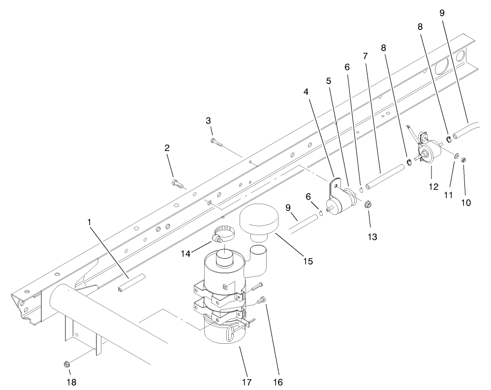Air Cleaner & Fuel Supply Assembly