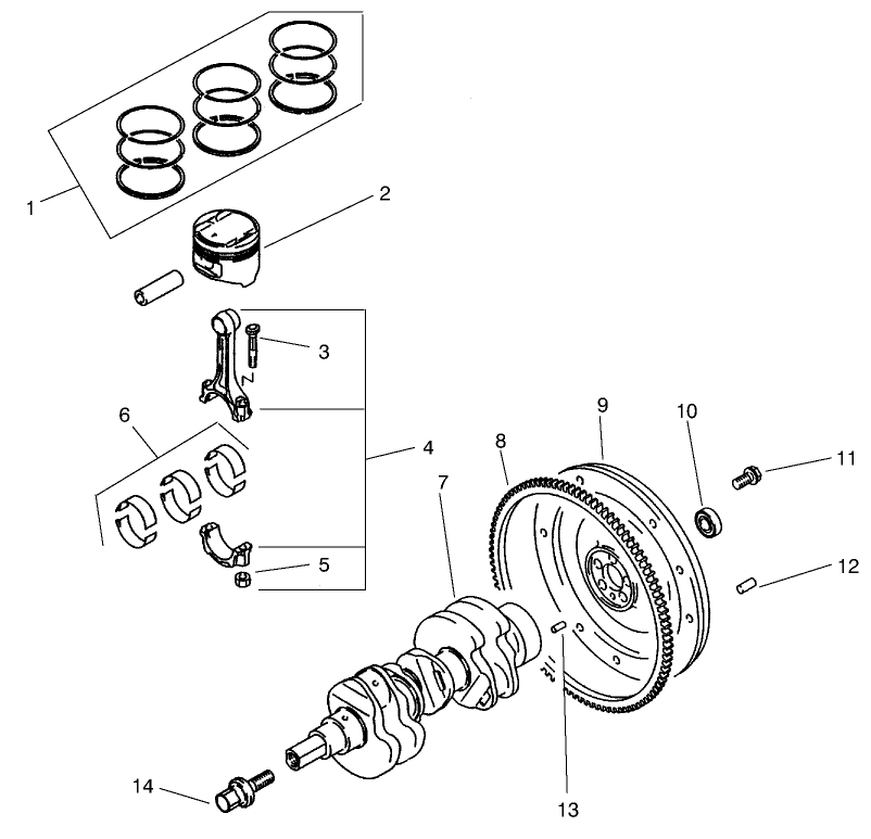Piston & Crankshaft Assembly