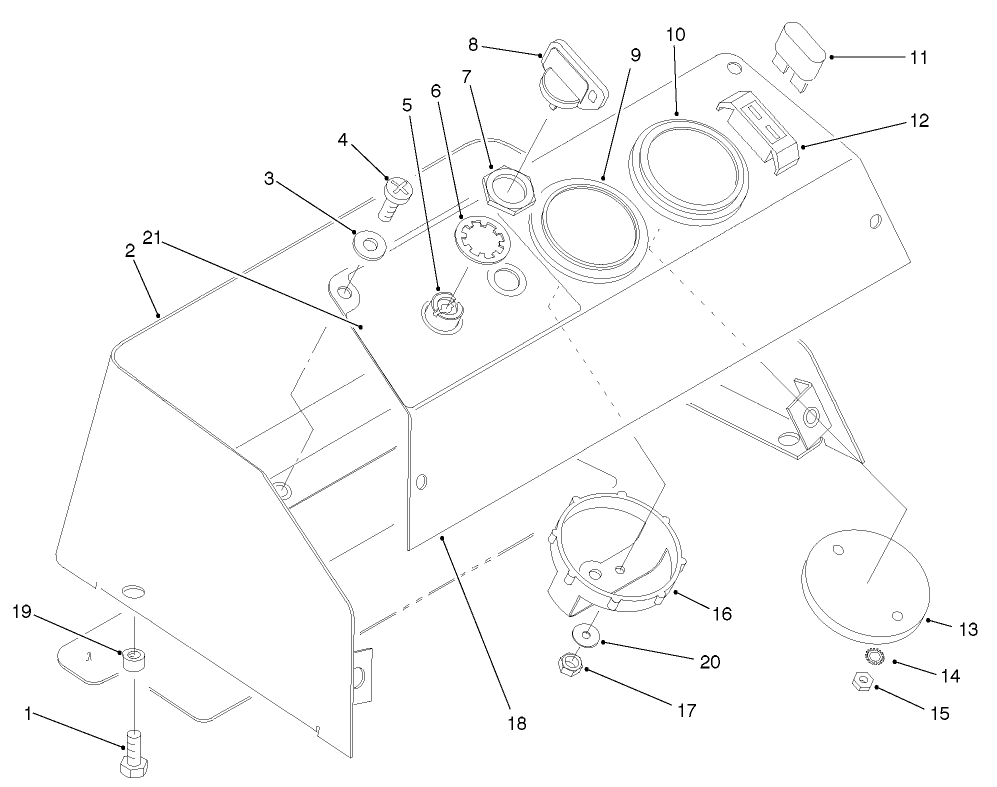 CONTROL PANEL ASSEMBLY
