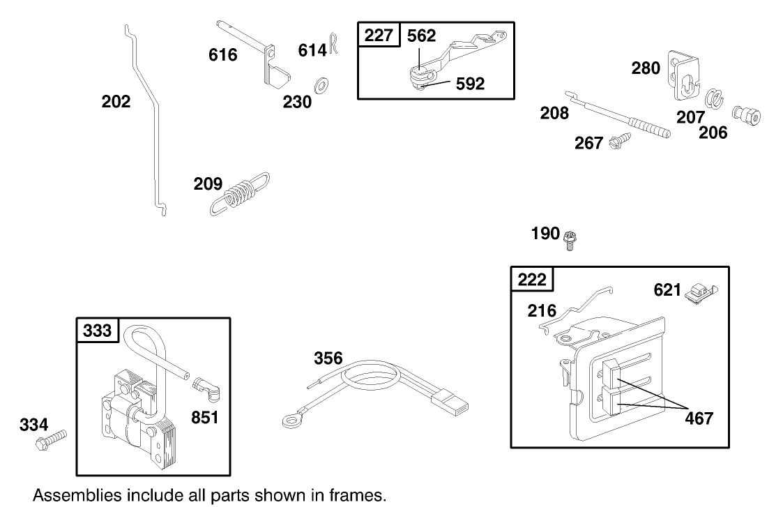 Engine Briggs & Stratton Model 135202-0142-03