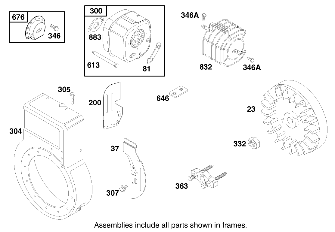 Engine Briggs & Stratton Model 135202-0142-03