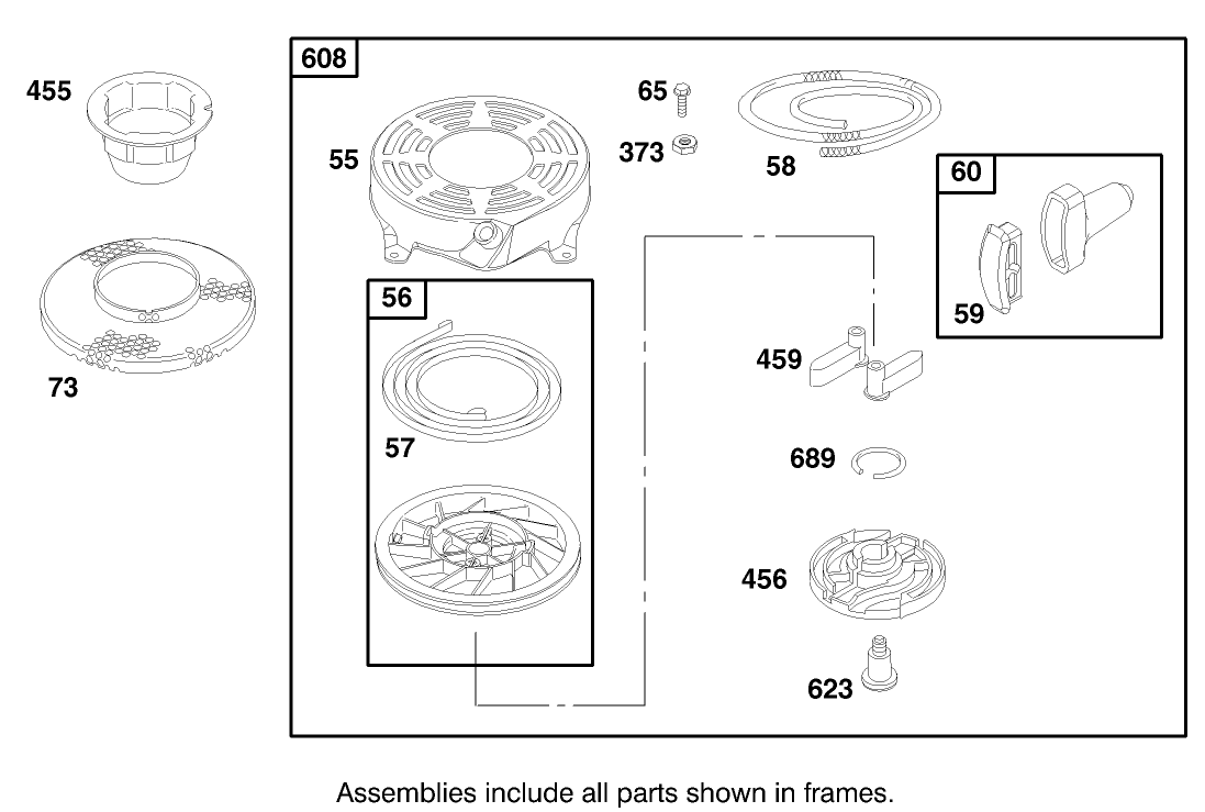 Engine Briggs & Stratton Model 135202-0142-03