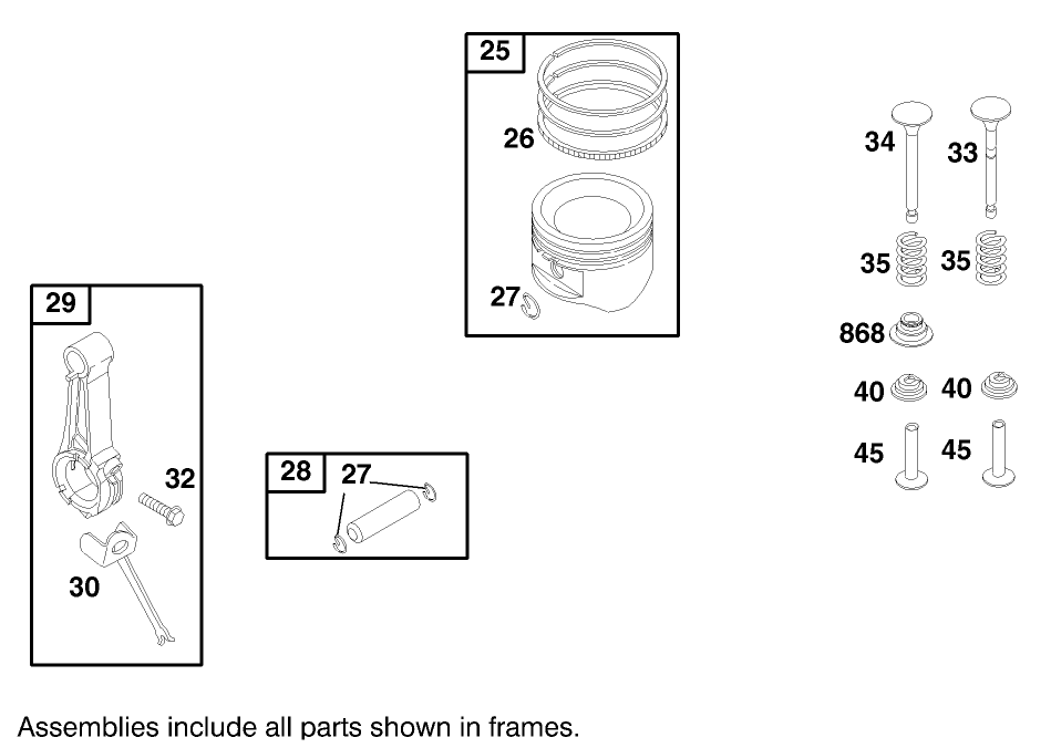 Engine Briggs & Stratton Model 192402-0645-A2 (model 60061 Only)