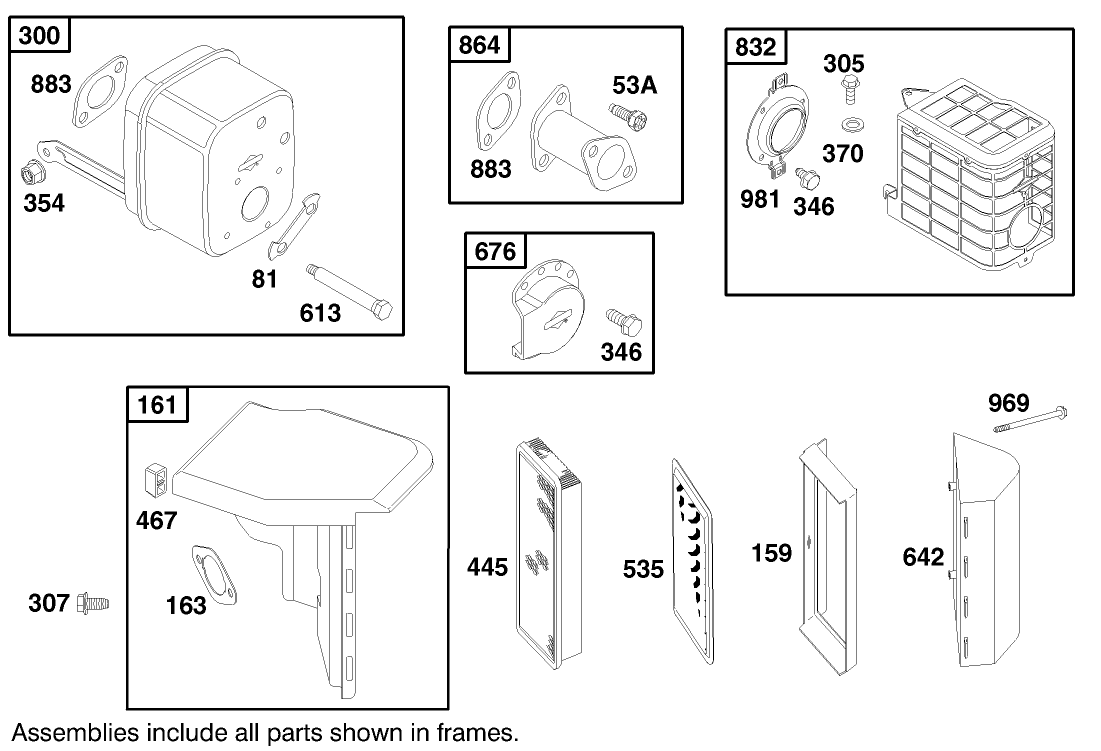 Engine Briggs & Stratton Model 192402-0645-A2 (model 60061 Only)