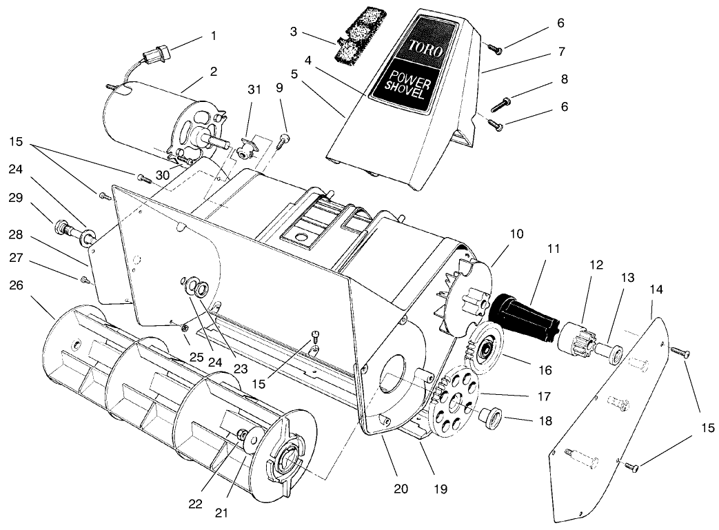 Rotor Housing Assembly