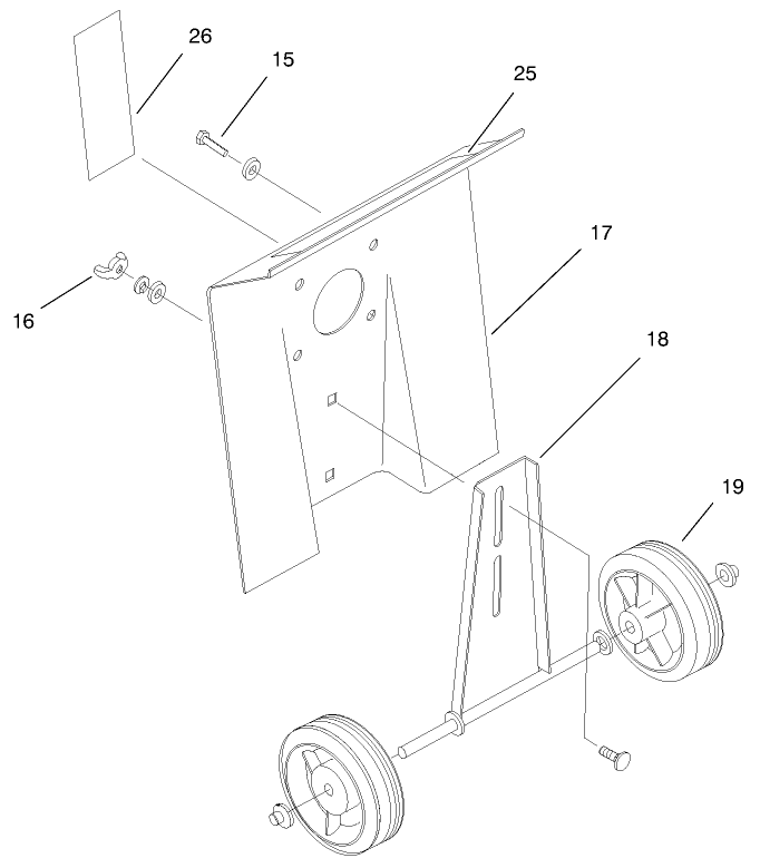 Wheel & Guard Assembly