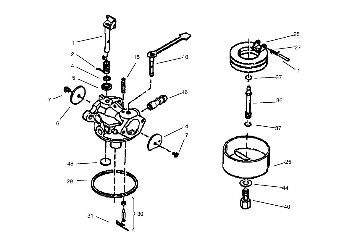Carburetor No. 640086