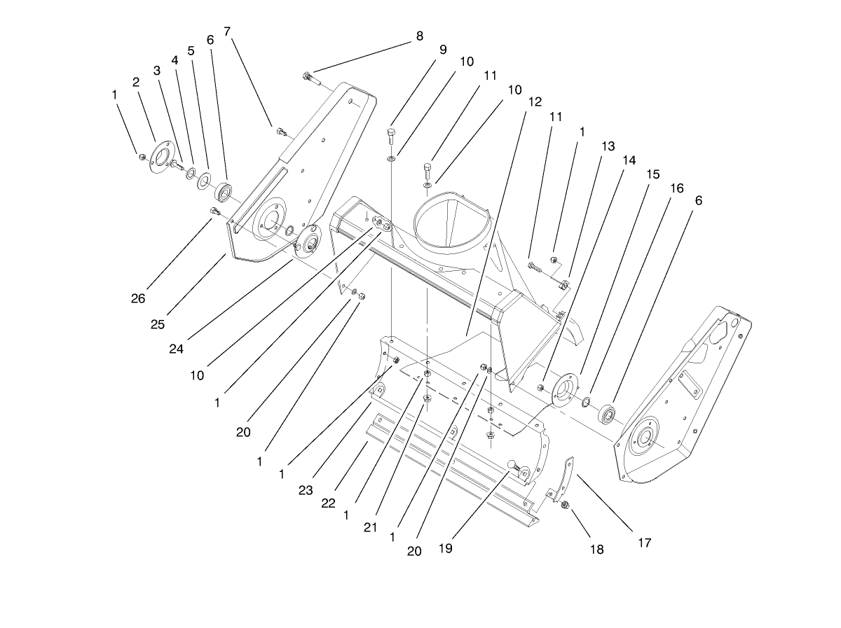 Side Plate Scraper Assembly