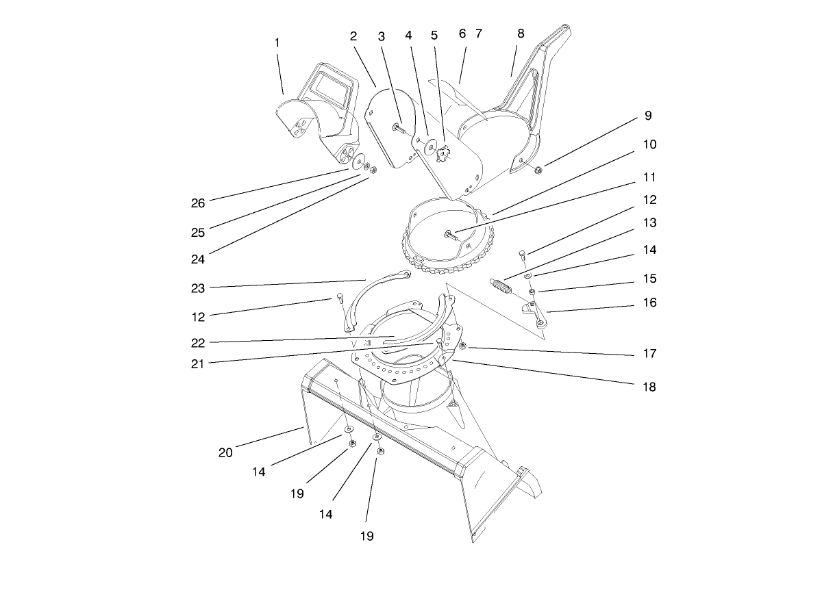 Discharge Chute Assembly