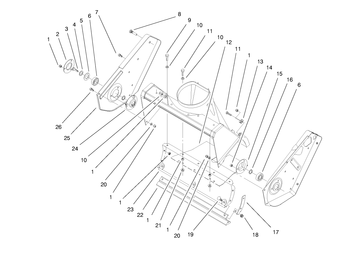Side Plate and Scraper Assembly
