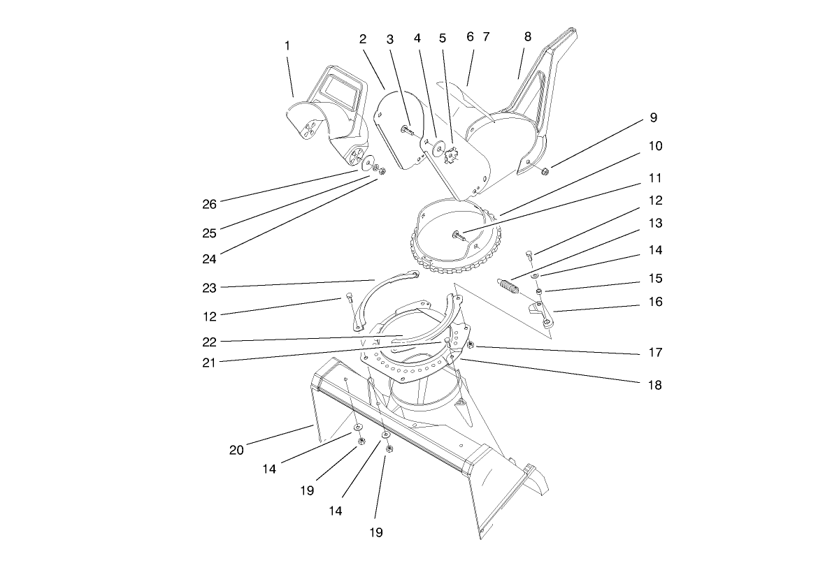 Discharge Chute Assembly