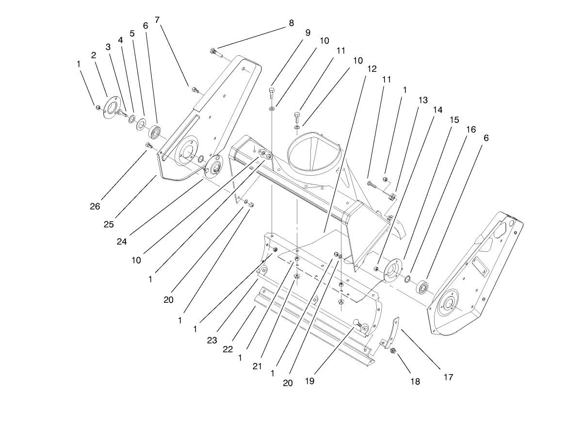 Side Plate and Scraper Assembly