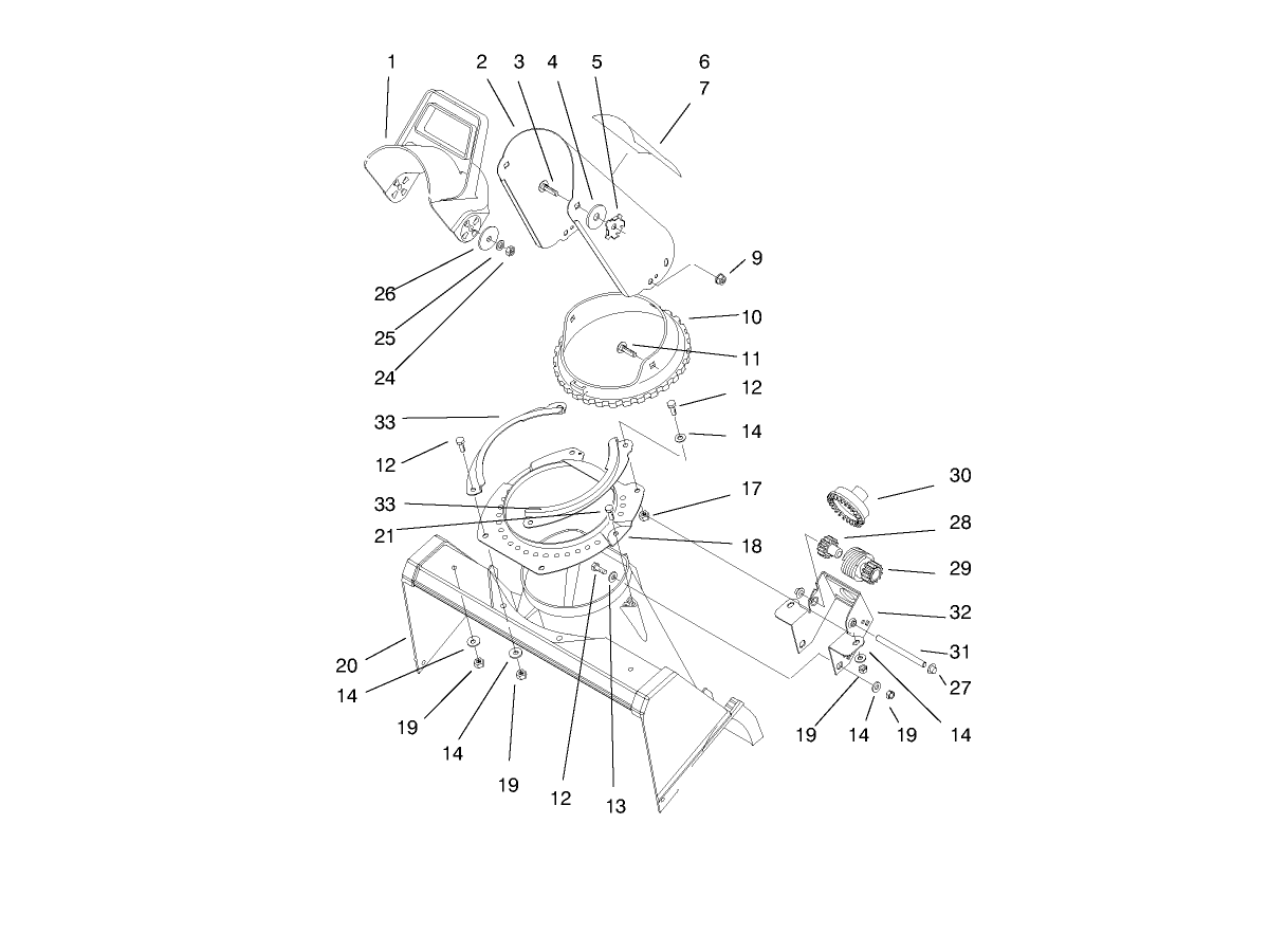 Discharge Chute Assembly