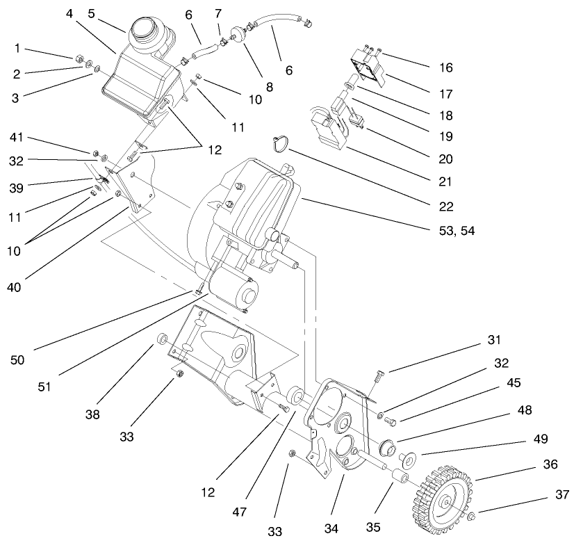Engine & Frame Assembly