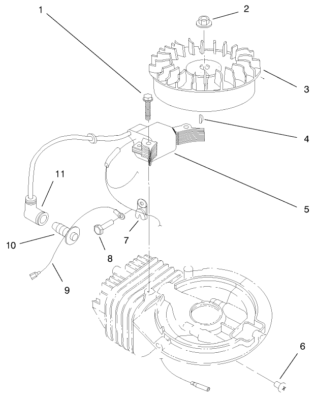 Engine Assembly (model No. 38430 & 38431)