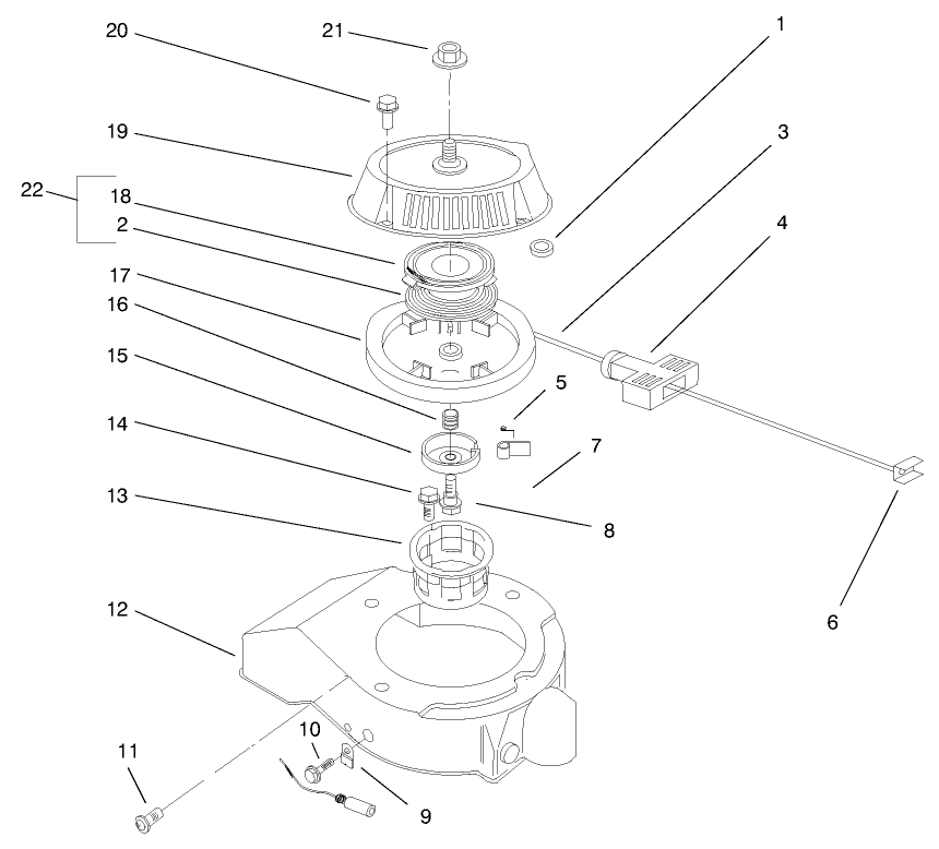 Engine Assembly (model No. 38435 & 38436)
