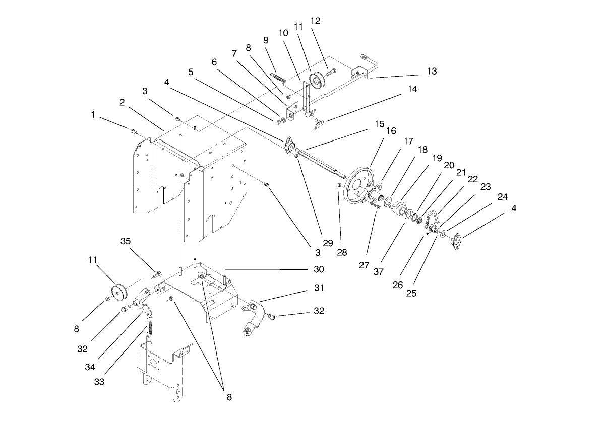 Upper Traction Assembly