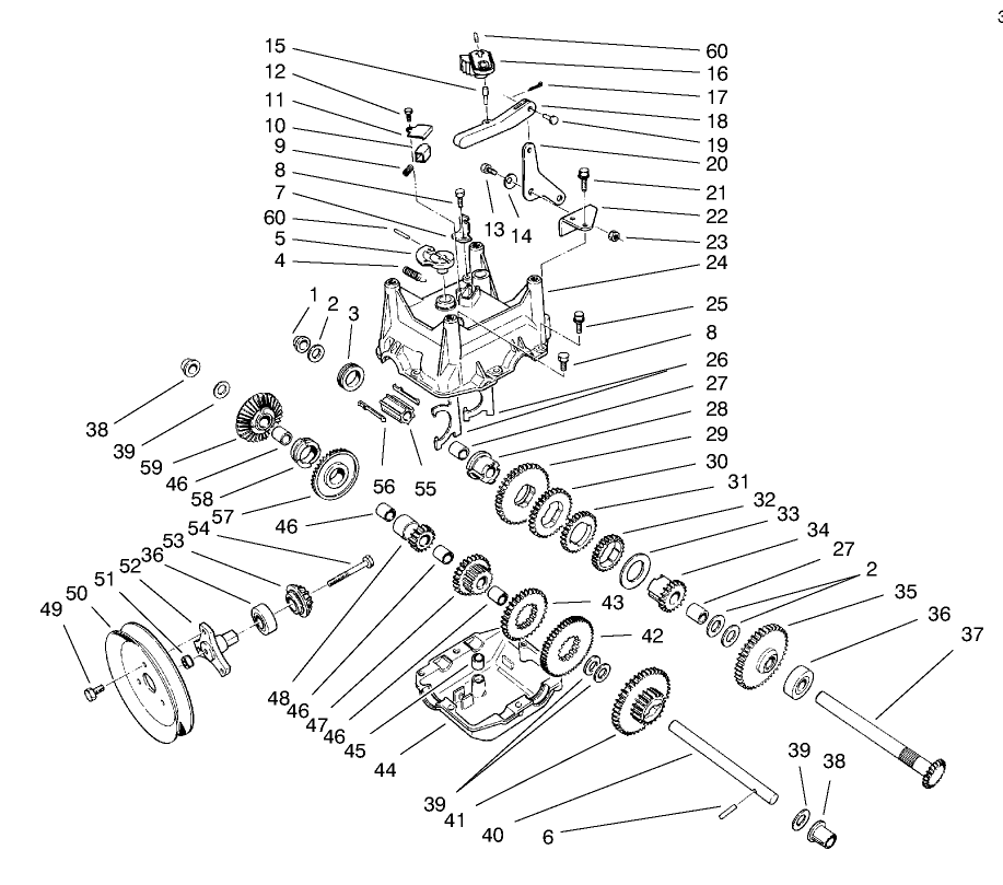 Transmission Assembly No. 66-8030